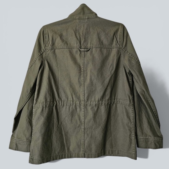 Madewell Canvas Dispatch Jacket Fatigue Green Medium - Picture 5 of 8